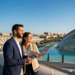 Architecture futuriste Cité des Arts et des Sciences Valence Espagne investissement immobilier