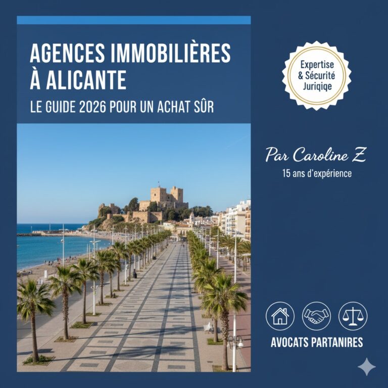 Agence immobilière à Alicante : villa de luxe avec piscine vue mer et guide pour achat sécurisé par Caroline Z.