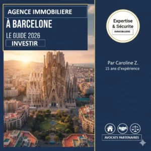 Agence immobilière à Barcelone : appartement de luxe avec vue sur la Sagrada Familia et conseils d'achat sécurisé par Caroline Z.