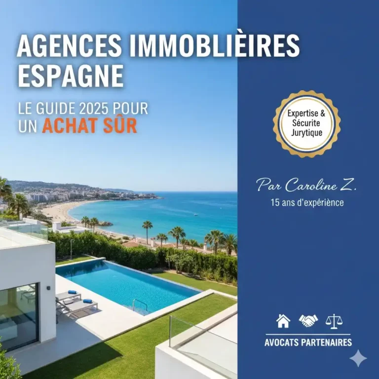 Agences immobilières en Espagne : guide 2026 pour l'achat sécurisé par Caroline Z. experte en immobilier.