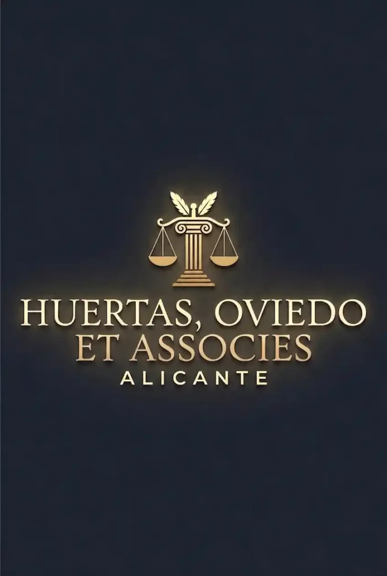Logo officiel de Huertas, Oviedo et Associés, experts en droit immobilier pour un achat à Alicante avec l'avocat Maître Segarra.
